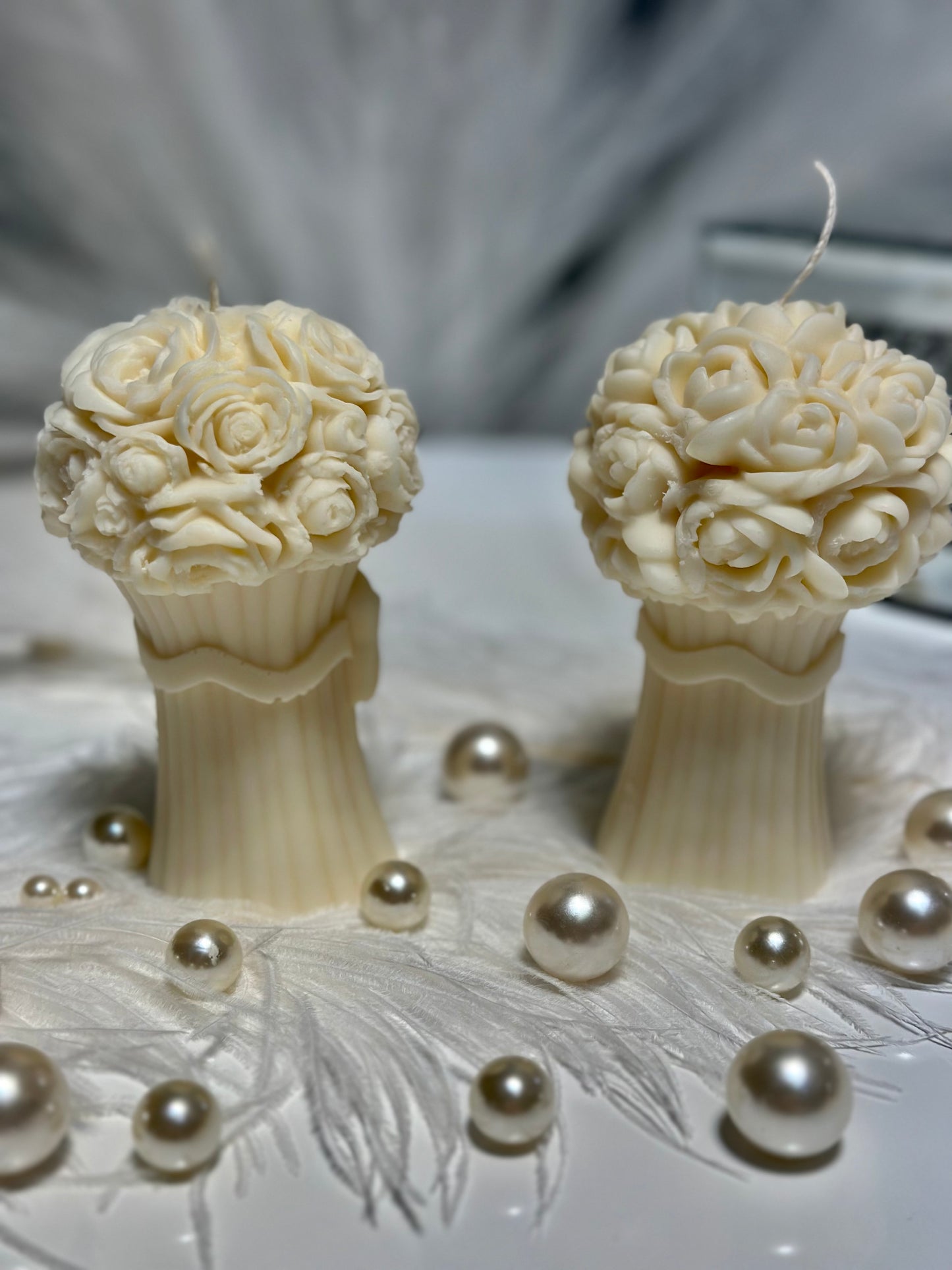 Flower Bouquet Candles