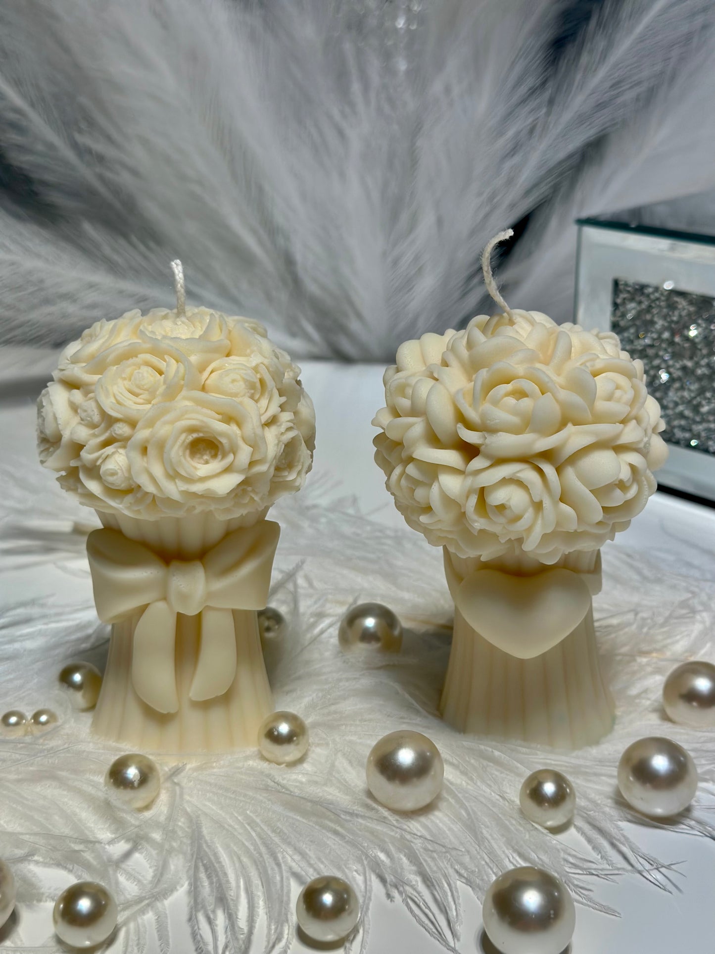 Flower Bouquet Candles