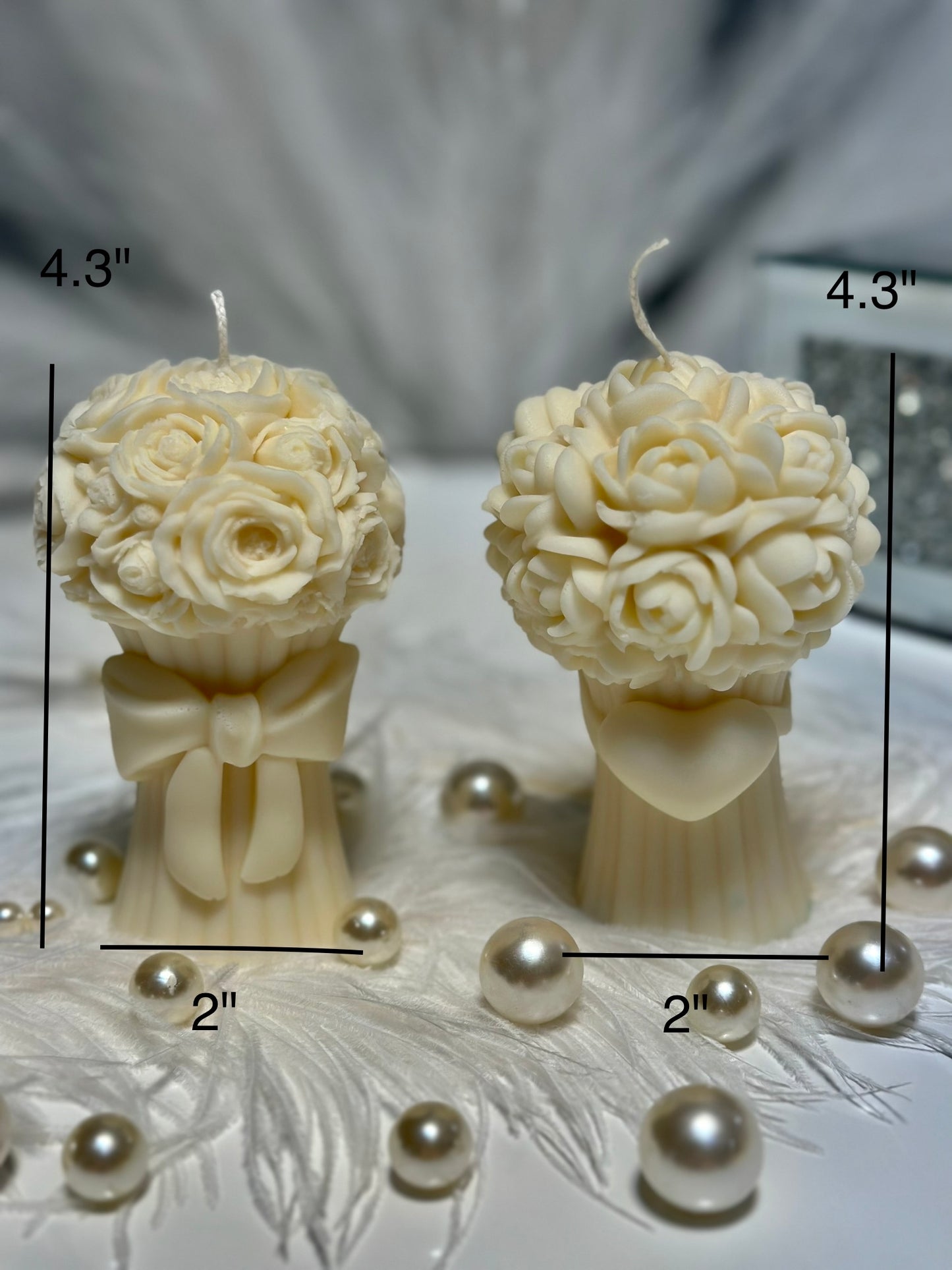 Flower Bouquet Candles