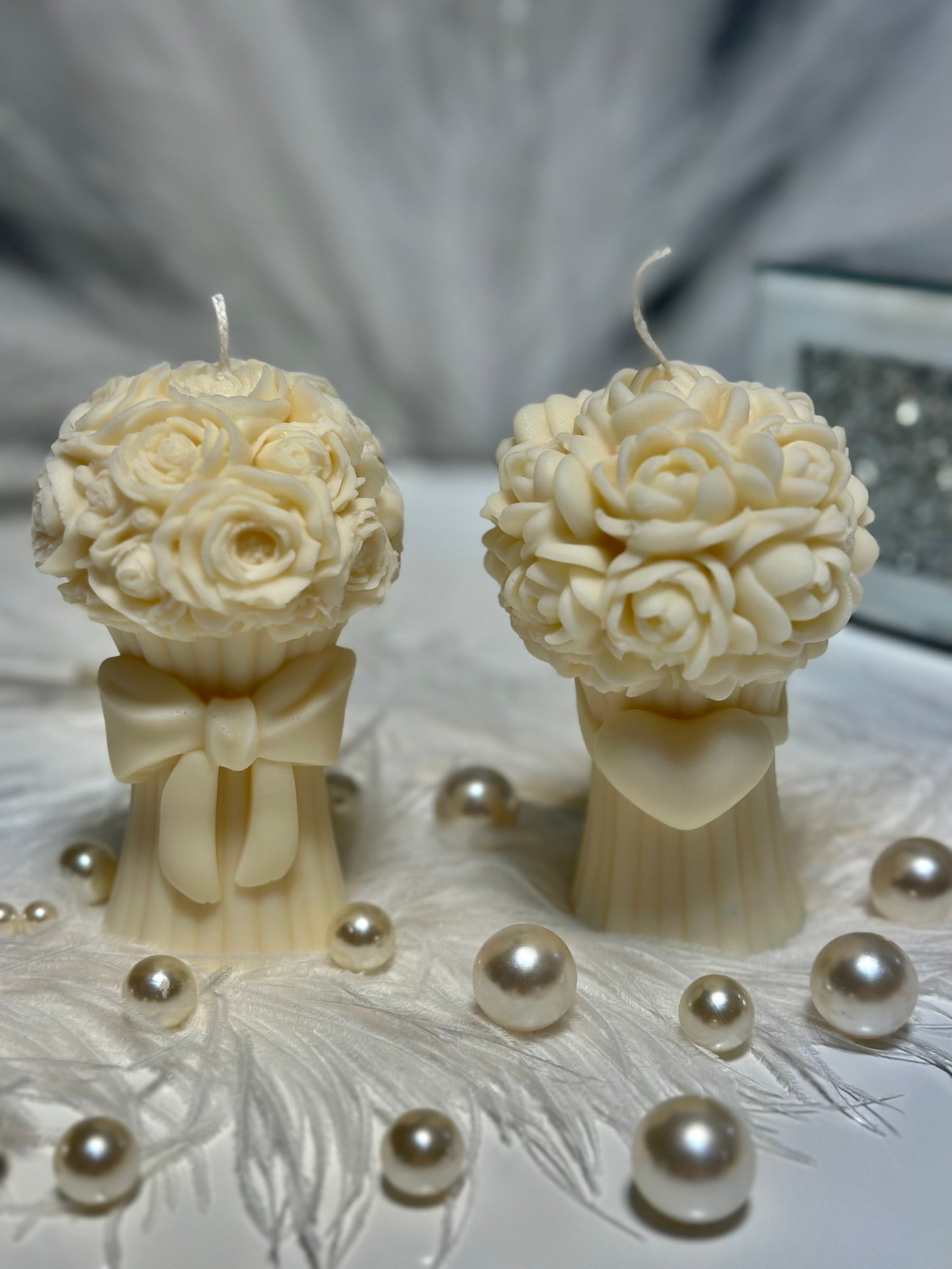 Flower Bouquet Candles