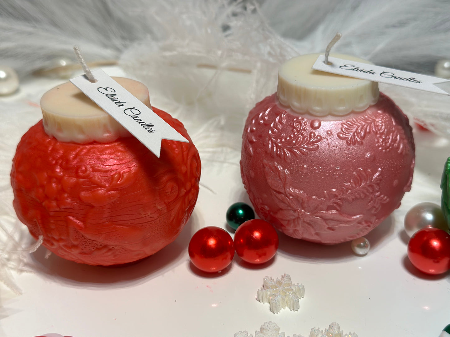 Christmas Ornaments Candles