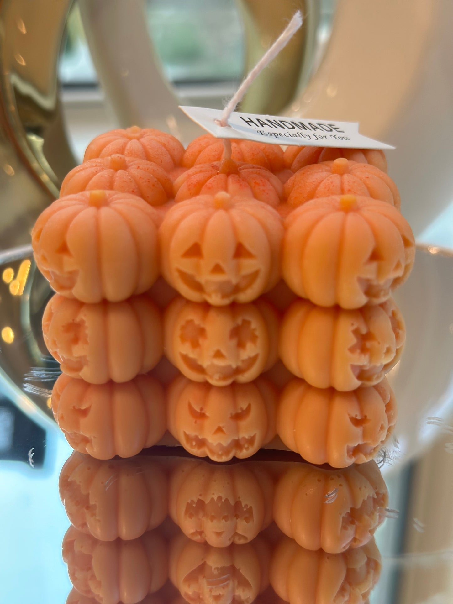 Pumpkin Square Candle (set of 2 or 4)