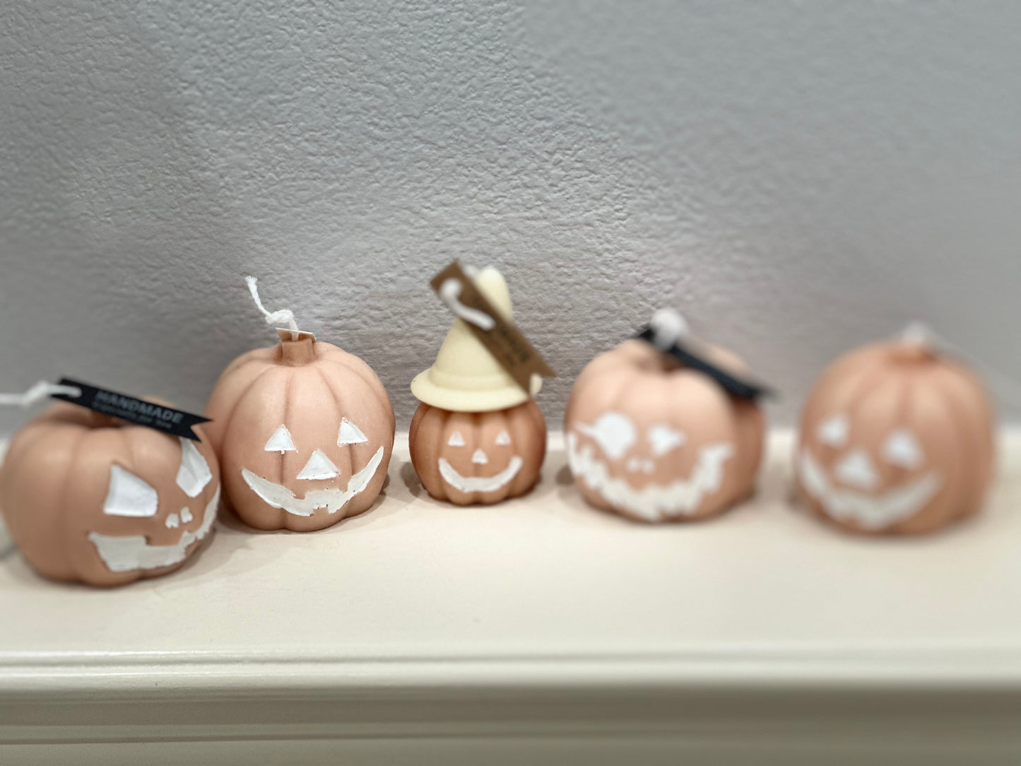 Halloween Evil Pumpkin Candles (Set of 5)