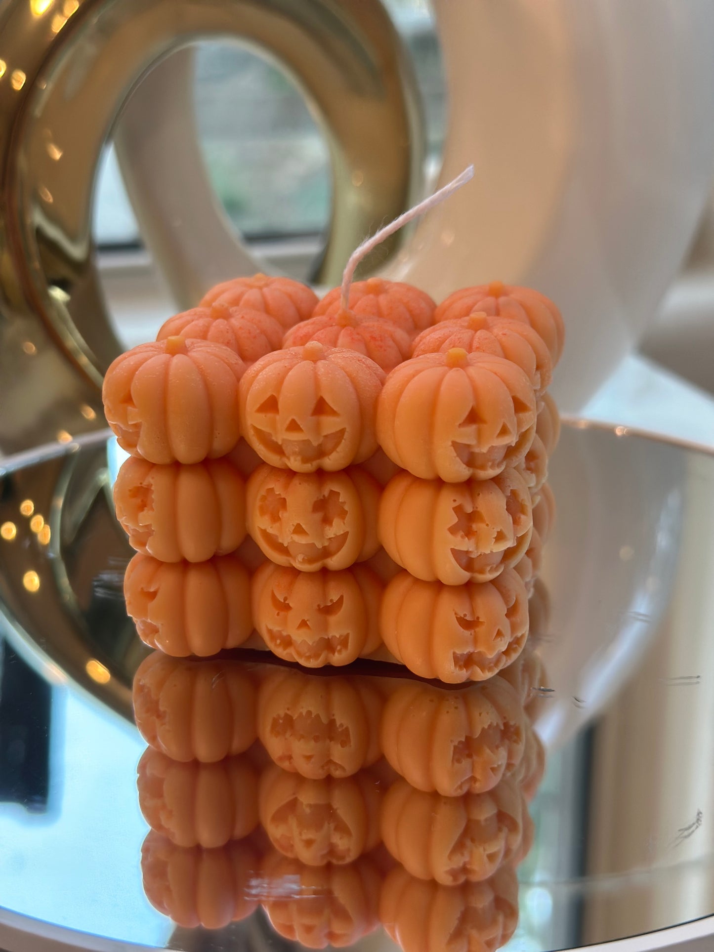 Pumpkin Square Candle (set of 2 or 4)