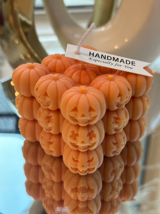 Pumpkin Square Candle (set of 2 or 4)