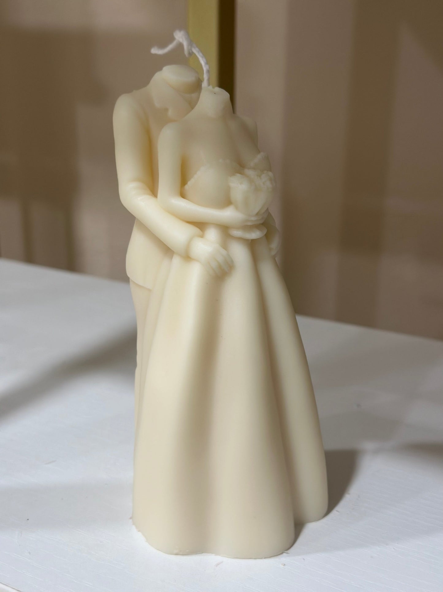 Bride and Groom Candle