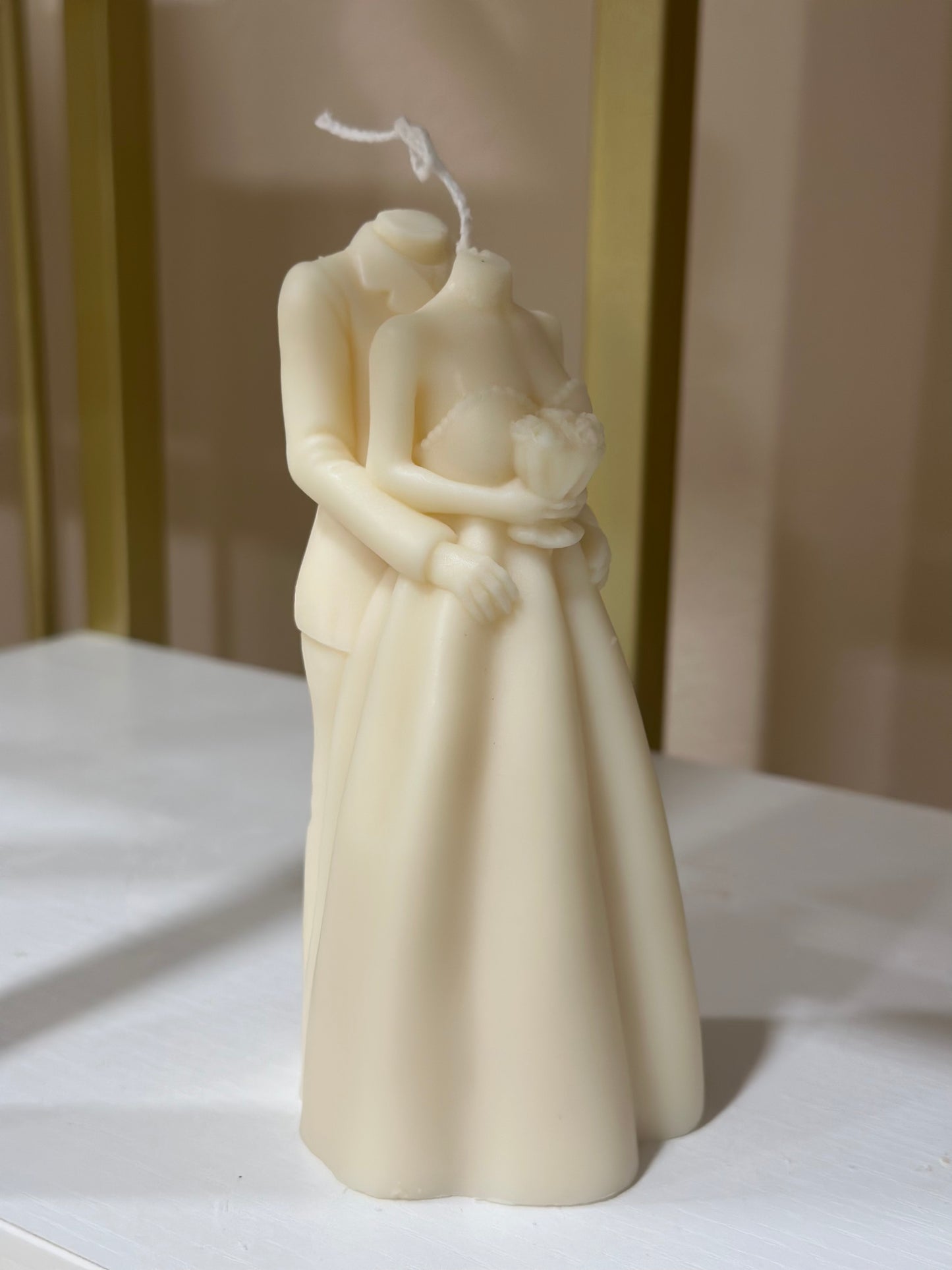 Bride and Groom Candle