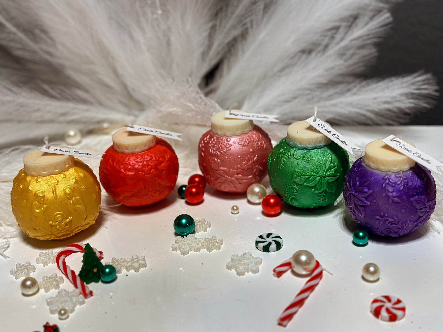 Christmas Ornaments Candles