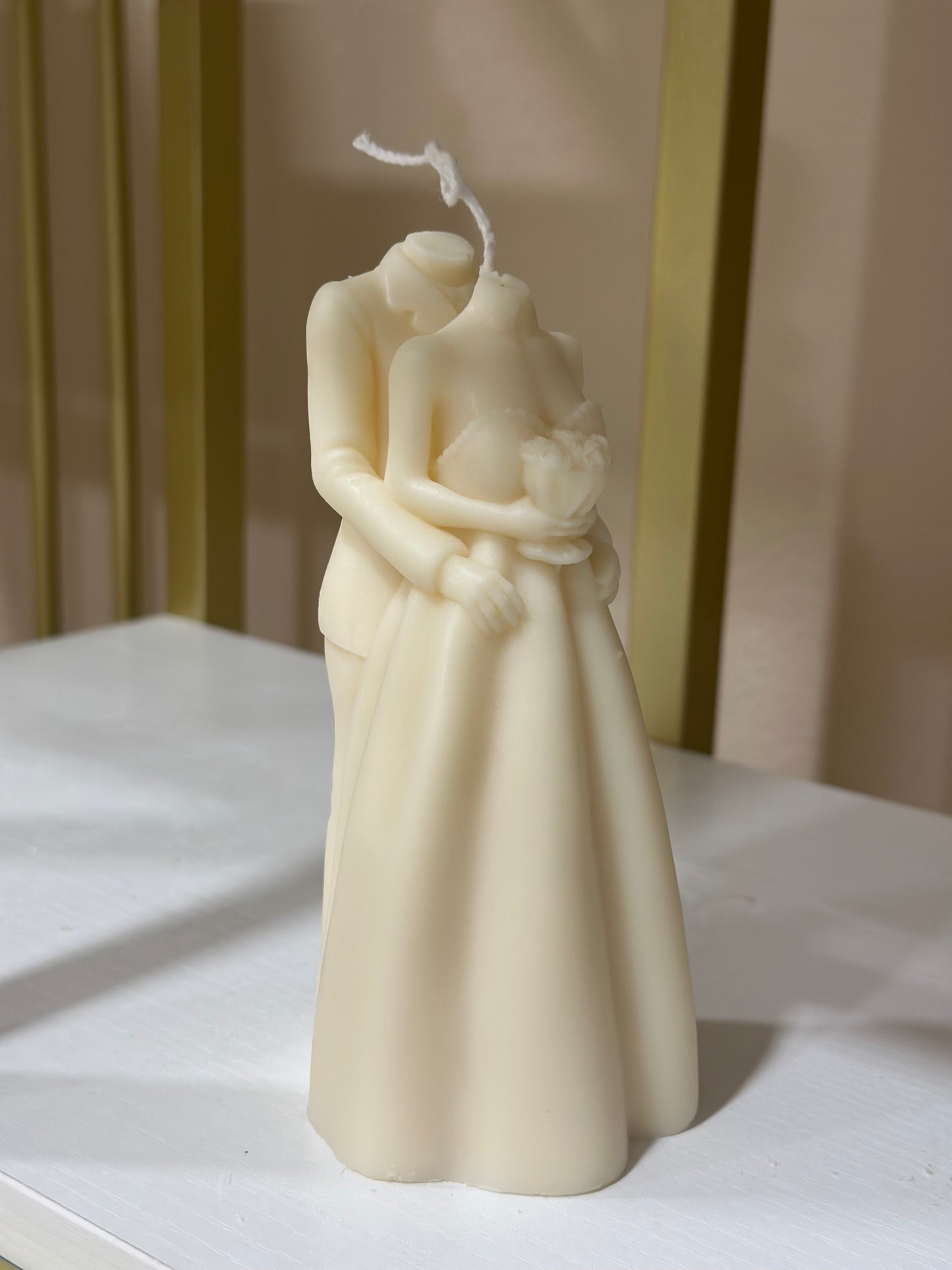 Bride and Groom Candle