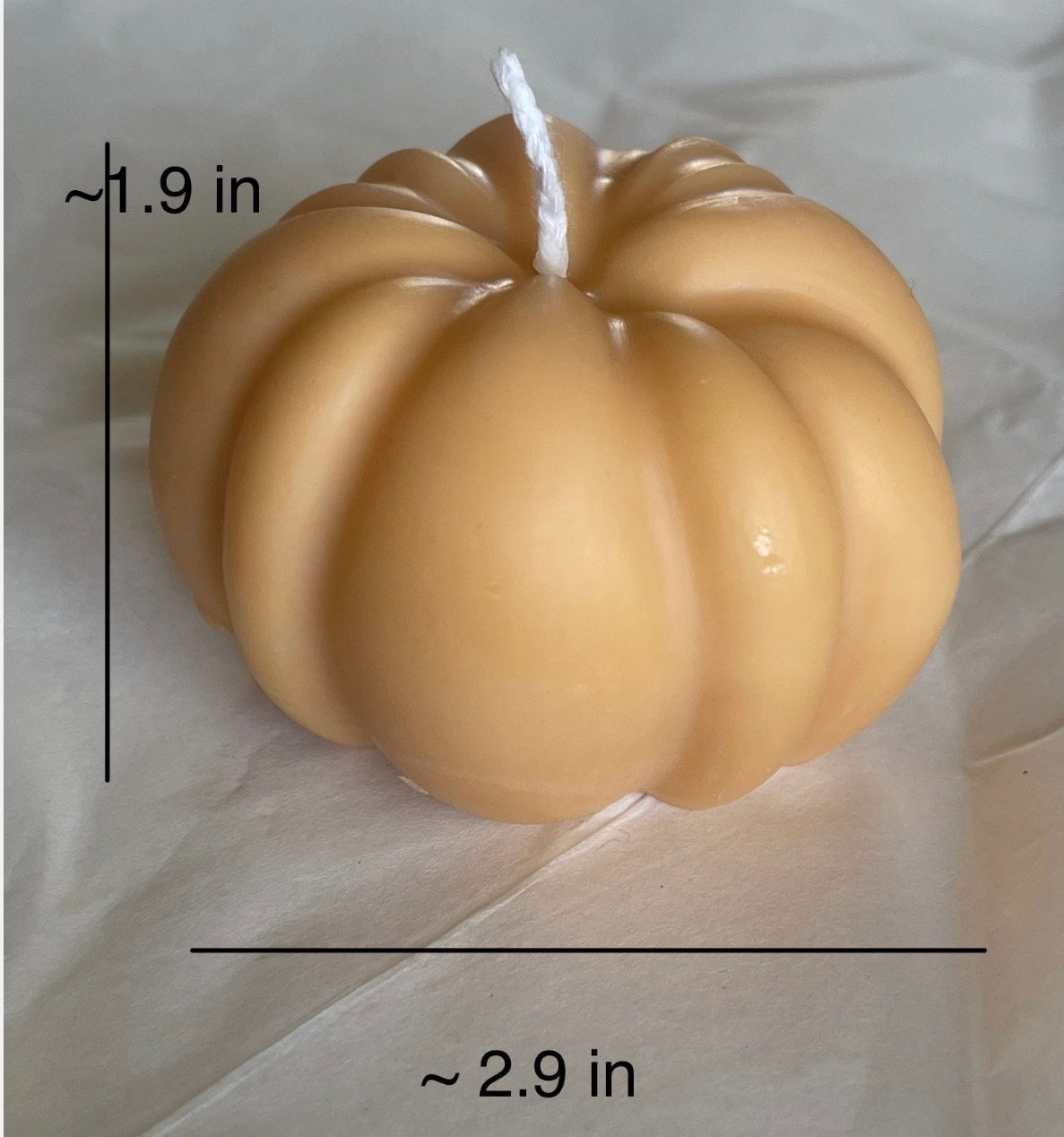 Pumpkin Candles (Set of 3)