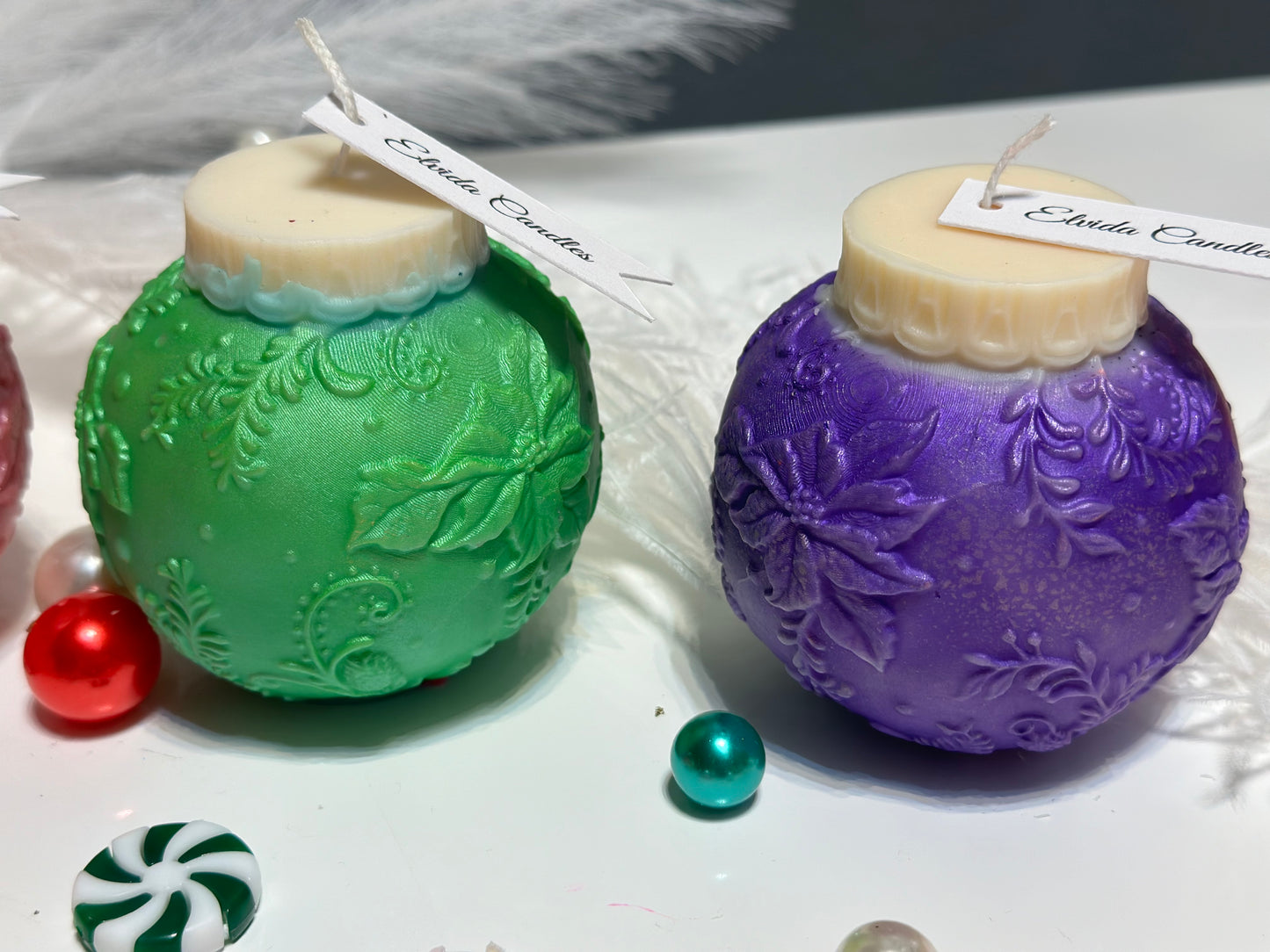 Christmas Ornaments Candles