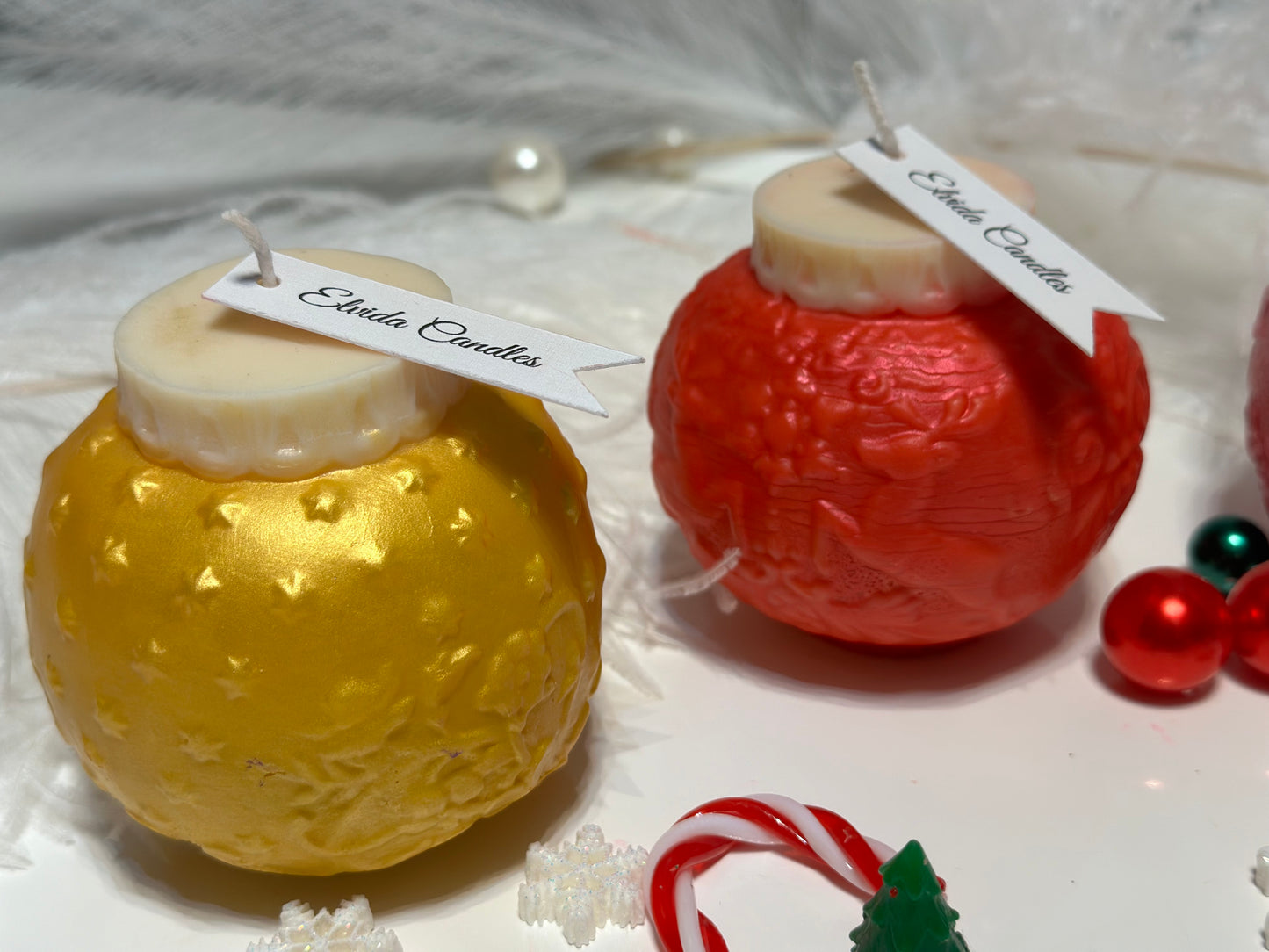 Christmas Ornaments Candles