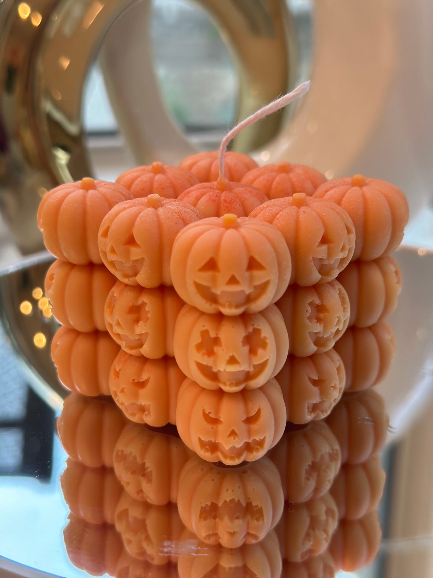 Pumpkin Square Candle (set of 2 or 4)