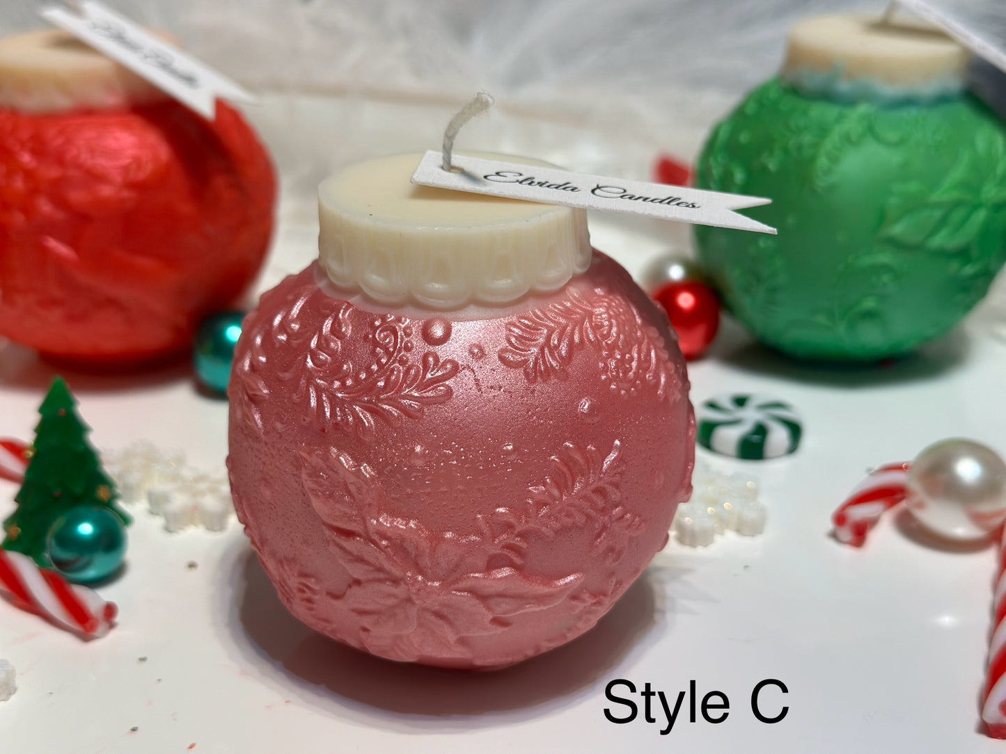 Christmas Ornaments Candles